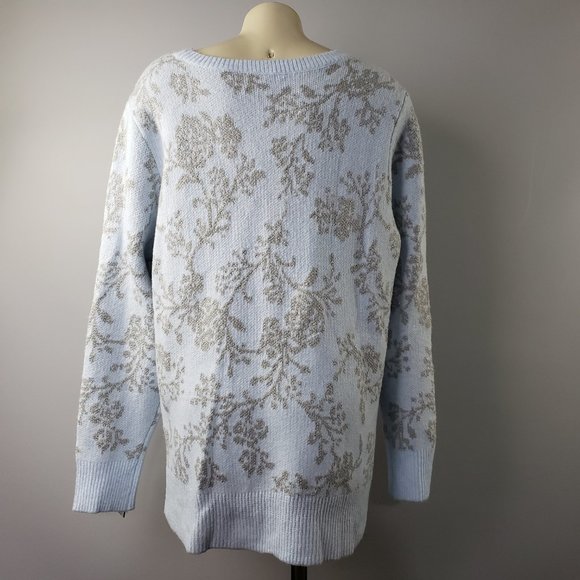 NWT Croft & Barrow cozy soft comfortable Lurex sweater Size XX Large - Picture 3 of 7